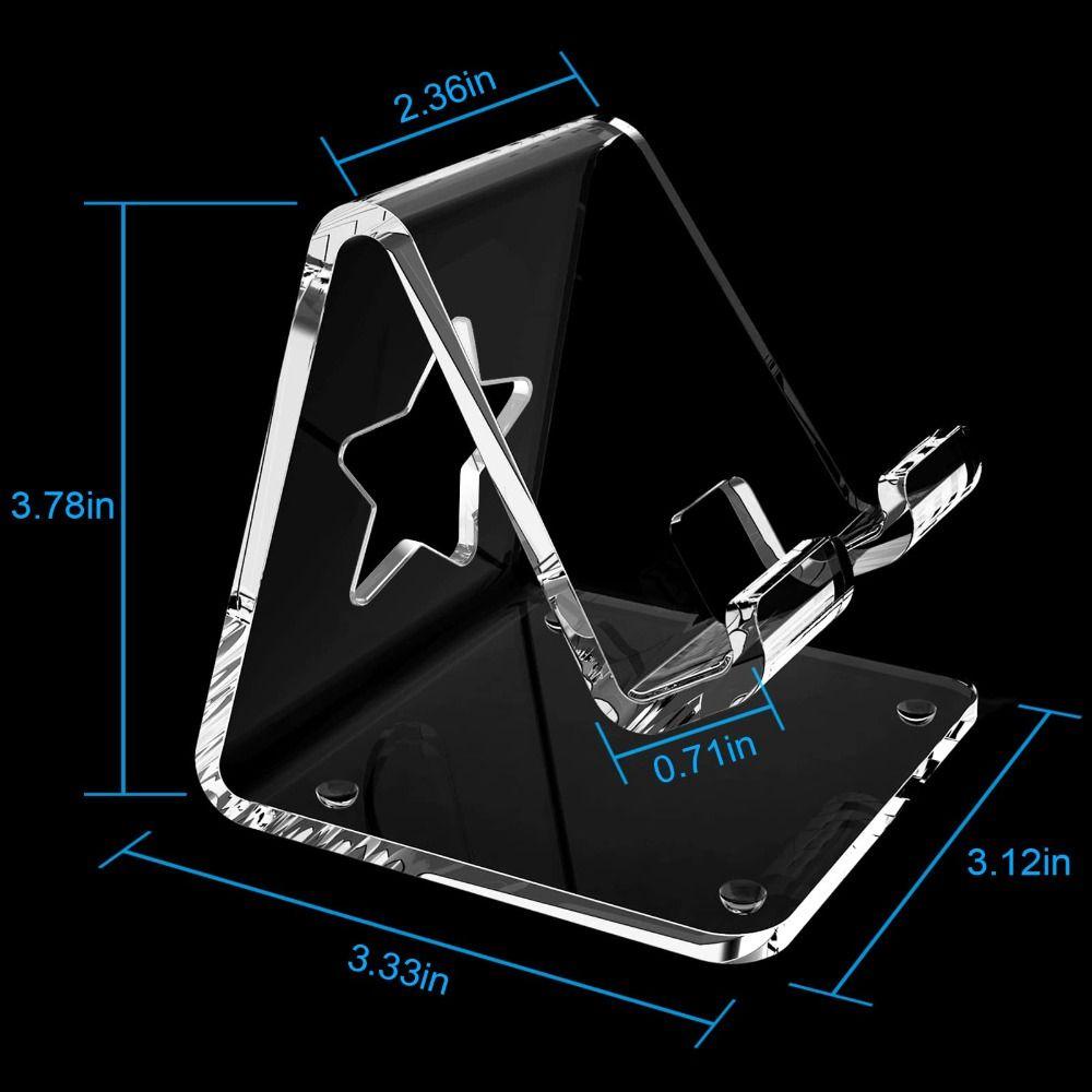 Populer Stand Hp Akrilik Jaringan Remote Universal Mengajar Stand Handphone Non Slip