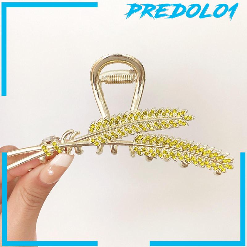 [Predolo1] Alloy Hair Hair Jaw Clip Curly Hair Penjepit Rambut Klip Rambut