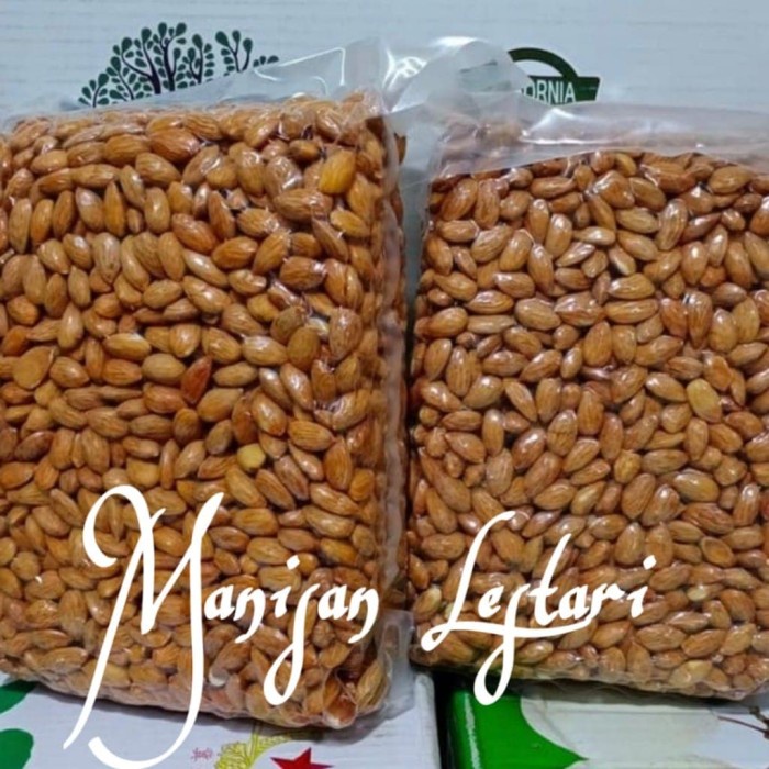 

New Arrival- kacang almond panggang / sudah matang 500gr