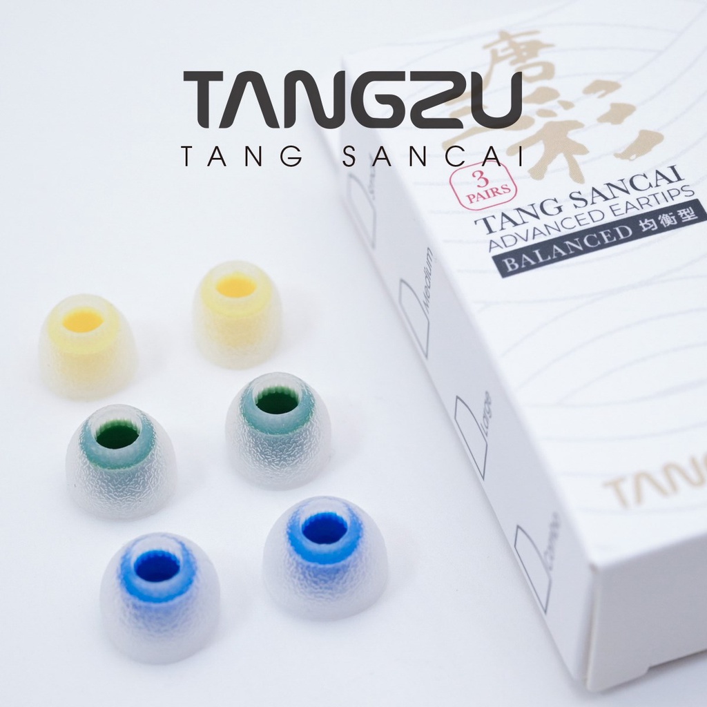 Tangzu Tang Sancai In-Ear Eartips Earphone Silikon Penutup Earphone Tips Earbuds Earplug Untuk Princess Changle ShiminLi Waner