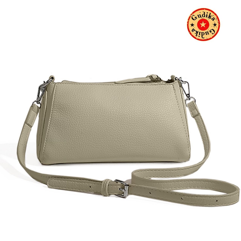 Tas GUDIKA Angel 5328 Tas Selempang Wanita Kulit OOTD Harian Korea Style - Sling Bag Kekinian Import Original Terbaru - shoulder bag - tas bahu - tas kulit - tas batam - tas pesta kondangan - tas jinjing