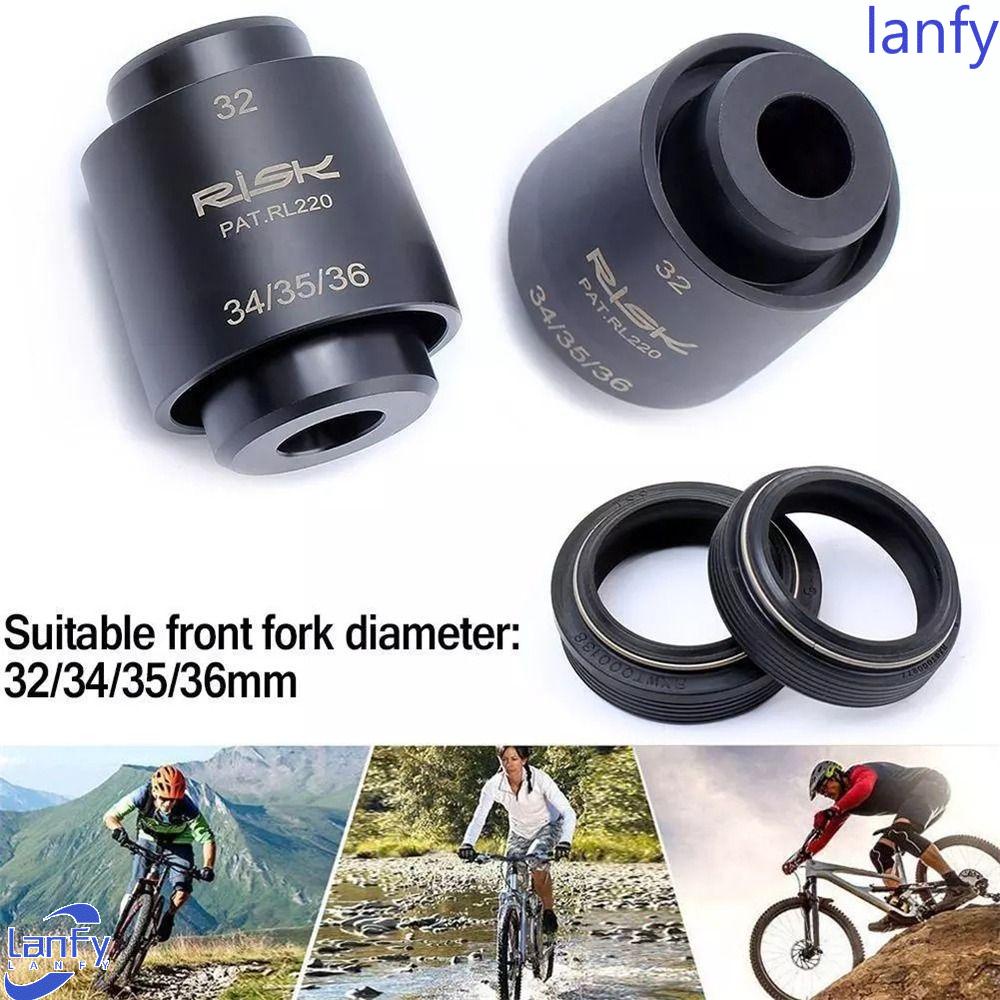 Lanfy Alat Segel Debu 4in1 Garpu Depan Sepeda Tahan Lama32 /34 /35 /36mm Untuk Tabung Dalam Shock Absorb Fork Sepeda Gunung Suspensi