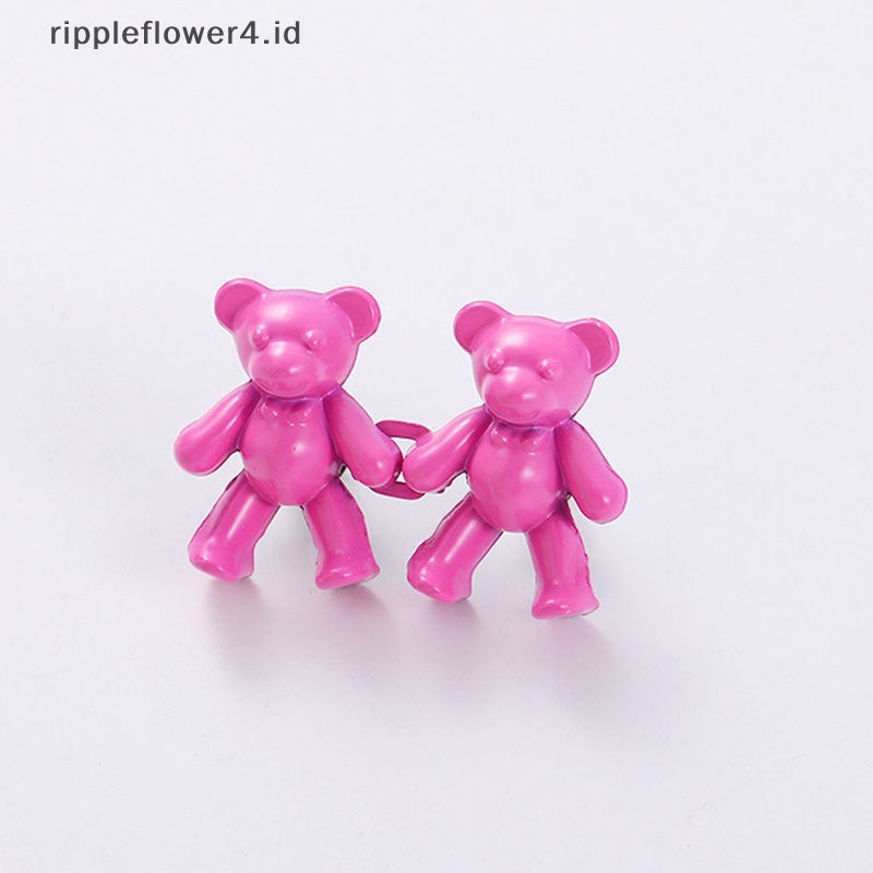 {rippleflower4.id} 1pasang Bear Tighten Waist Button Pin Adjustable Waist Buckle Pengencang Pinggang~