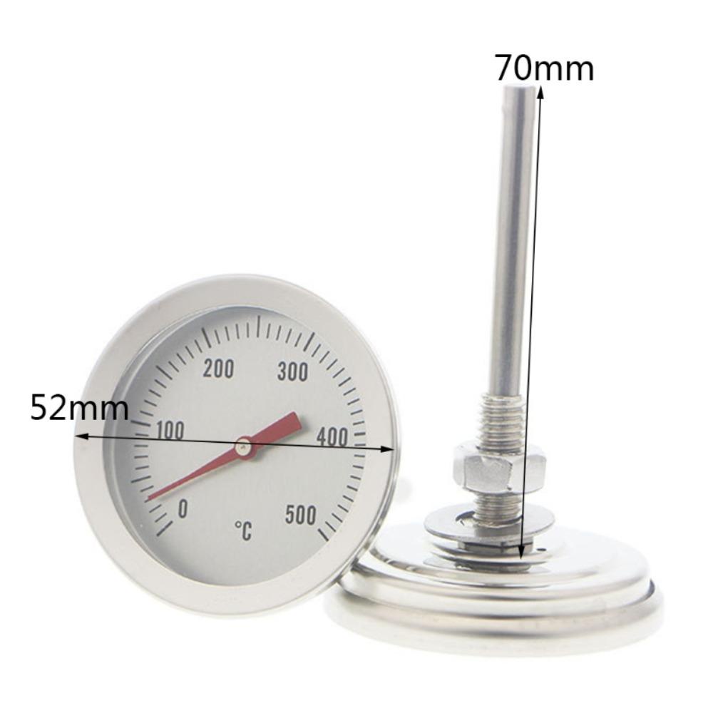 TOP Bbq Thermometer Panggangan 0-500℃ Alat Ukur Suhu Meter