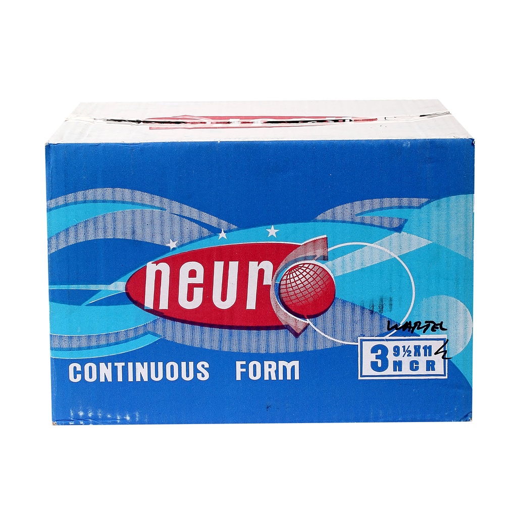 

NEURO - Continous Form 9 - 1 / 2 x 11 3Ply - K3 / 2 Wartel - Box