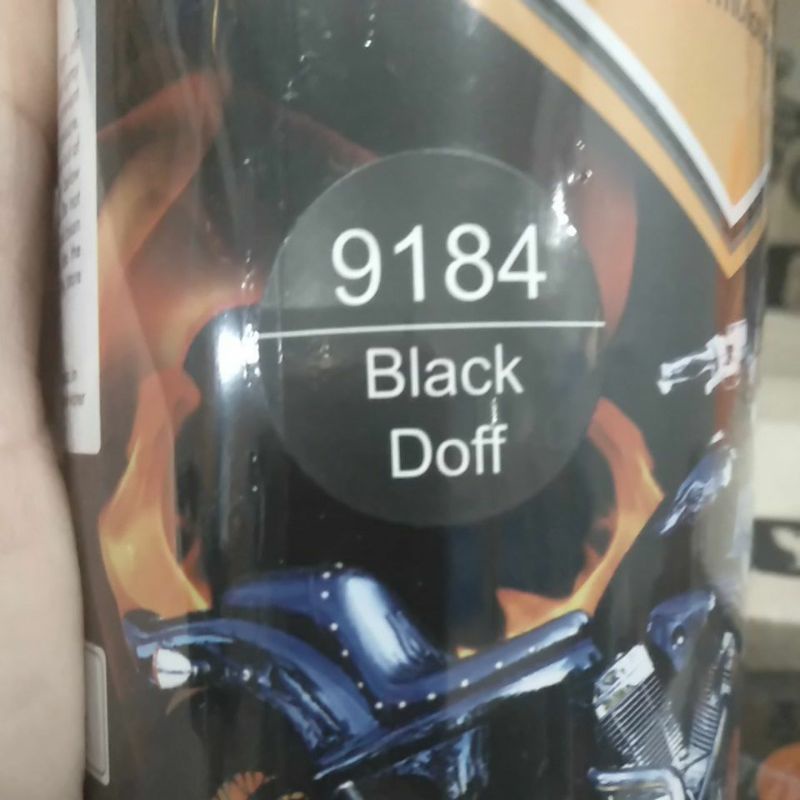 Pilok Diton Premium Hitam Doff Black Doff 9184 400cc