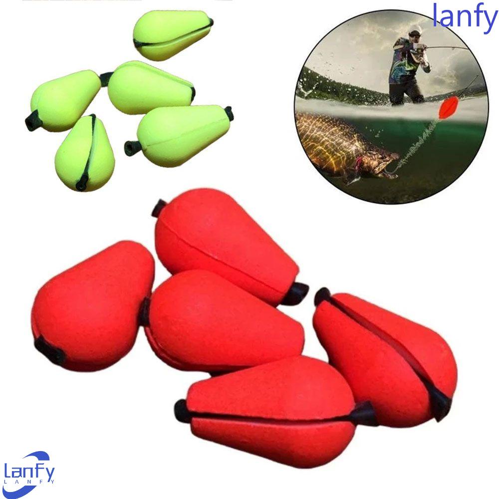 Lanfy Pelampung Pancing Outdoor Snap-on Bottom Fly Fishing Bobbers Float Fishing Lure Tetesan Air Ikan Kacang