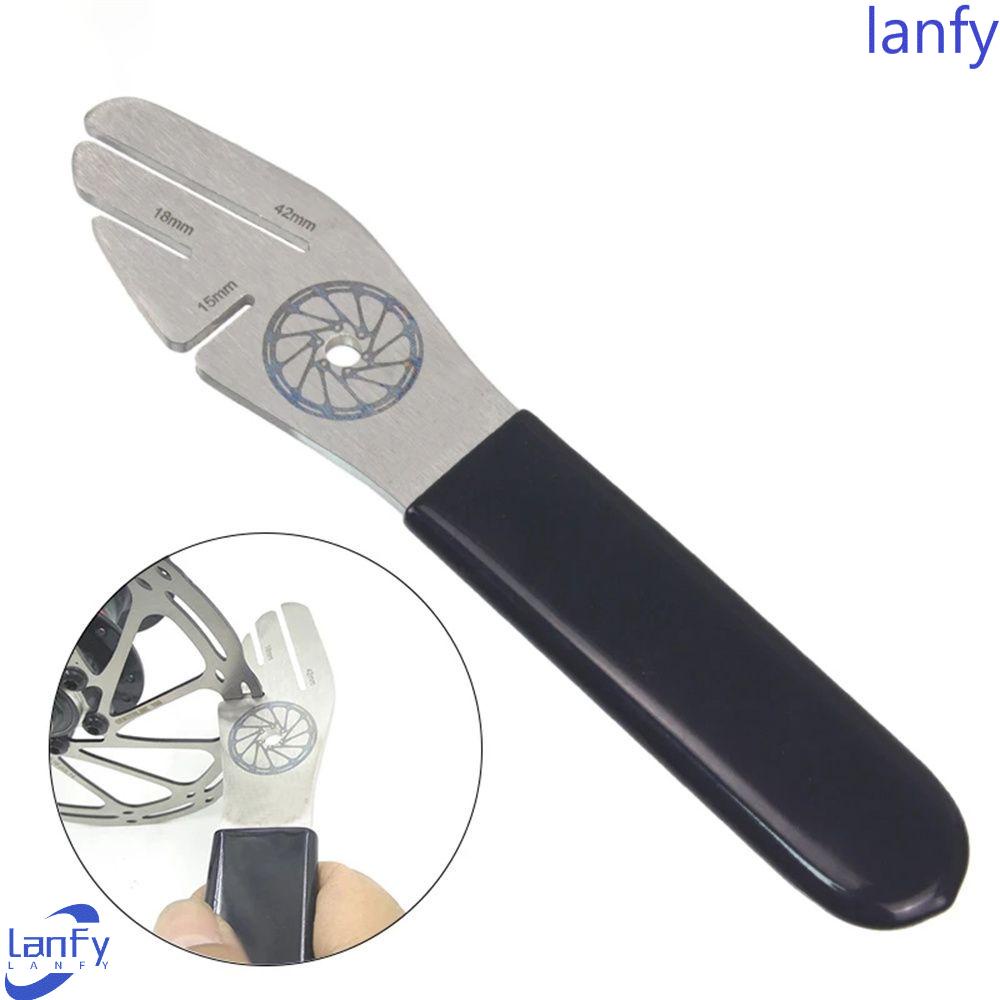 Lanfy Rem Cakram Rotor Stainless Steel Porable Bike Bicycle Disc Brake Wrench MTB Sepeda Cakram Meratakan