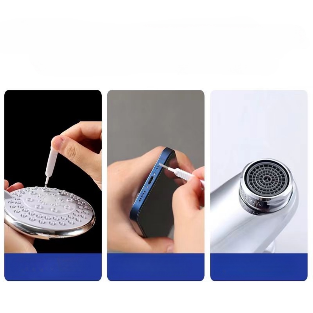 50pcs Shower Head Cleaning Brush Anti Sumbatan Telepon Gap Lubang Kecil Pembersih Butuh Mini Alat Pembersih Rumah Tangga Travel Hotel Shower Cleaning
