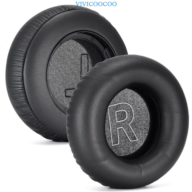 Vivi Soft Protein Earpads Ear Pads Untuk H9 H7 Earphone Memory Foam Earcups Mudah Diganti Bantal Telinga Dengan Gesper Earpa