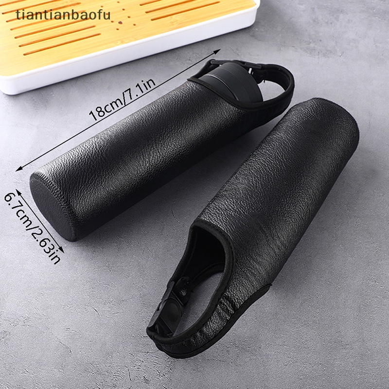 [tiantianbaofu] Pu Sport Botol Air Case Insulated Bag Holder Penutup Lengan Untuk Mug Botol Butik