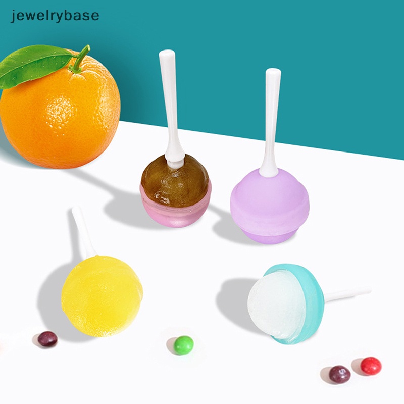 [jewelrybase] Cetakan Hoki Es Lolipop DIY Popsicle Mold Bar Whisky Ice Cube Mold Kotak Es Butik