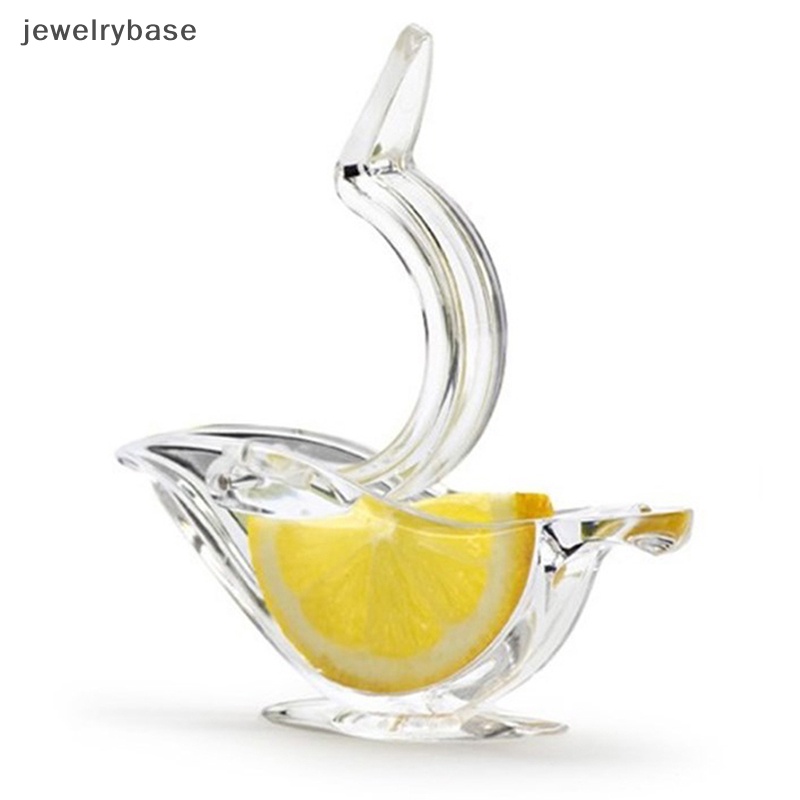 [jewelrybase] Pp lemon Klip Manual Transparan Juicer Buah Gadget Dapur Rumah Tangga ABS Boat Juicer Fruit lemon Halus Dan Bening and clear /lime Dengan Butik Desain modern