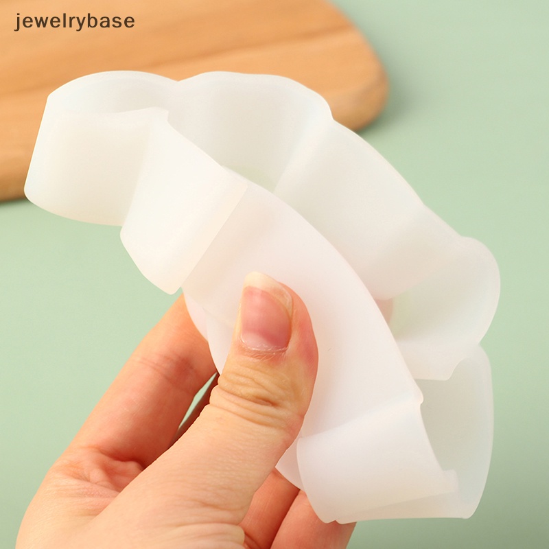 [jewelrybase] 1pc Cetakan Silikon Kelinci Hati Bunny Gypsum Hias Mold Butik