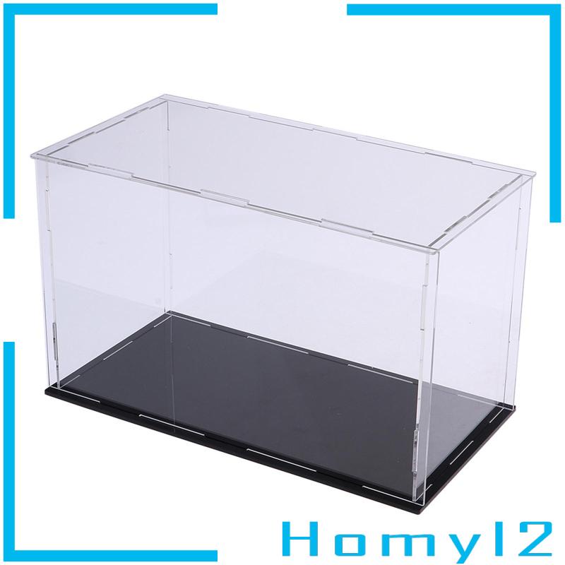 [HOMYL2] Etalase Akrilik Anti Debu 50cmx25cmx15cm Untuk Mainan Model Action Figure