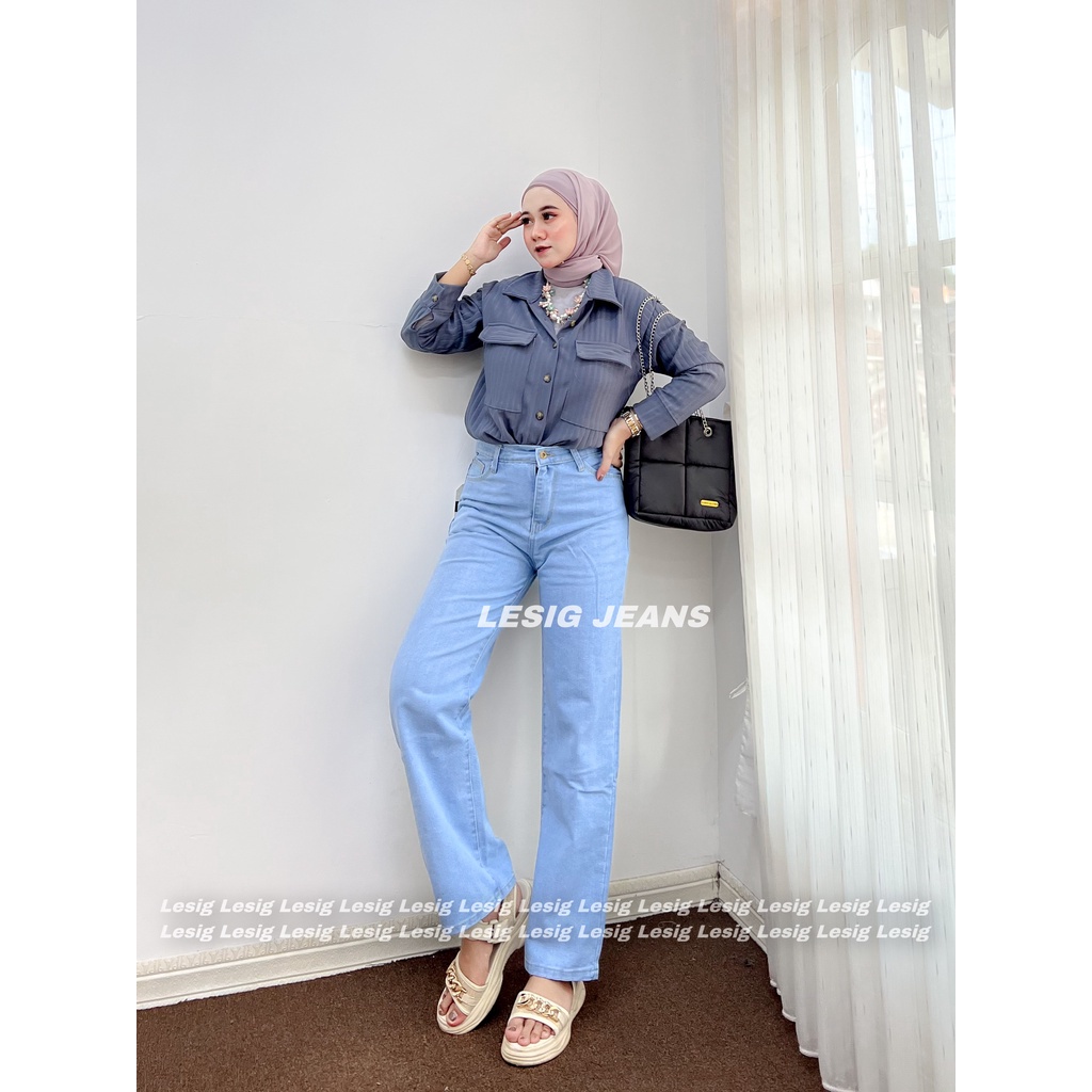 Kulot Wanita | Highwaist kulot Jeans Loose