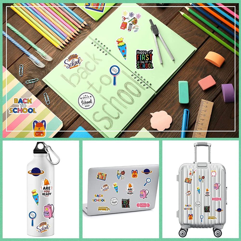 Populer 200pcs Stiker Perlengkapan Season Sticker Botol Laptop Notebook Anti Air