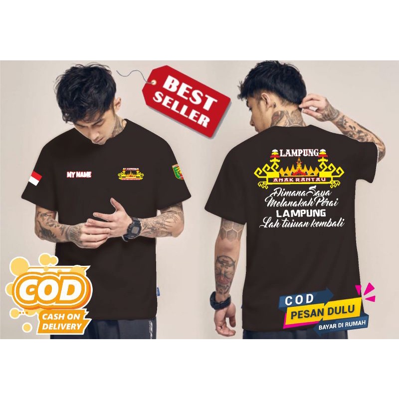 KAOS ANAK RANTAU LAMPUNG SALAM SIGER