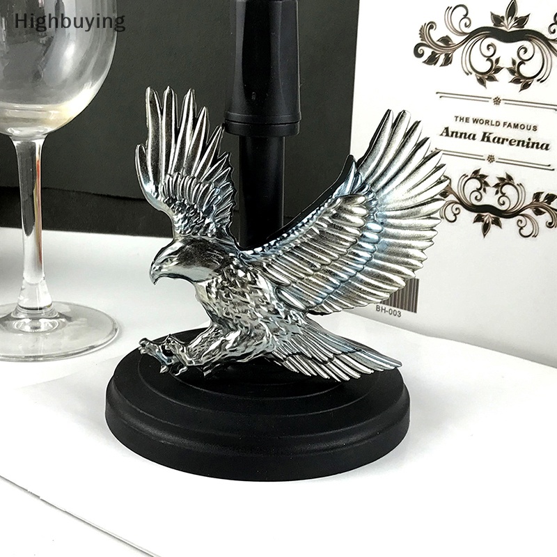 Hbid Ornamen Burung Hantu Epoxy Resin Cetakan DIY Hiasan Dinding Desktop Ornamen Setengah Tiga Dimensi Eagle Silicone Mold Glory