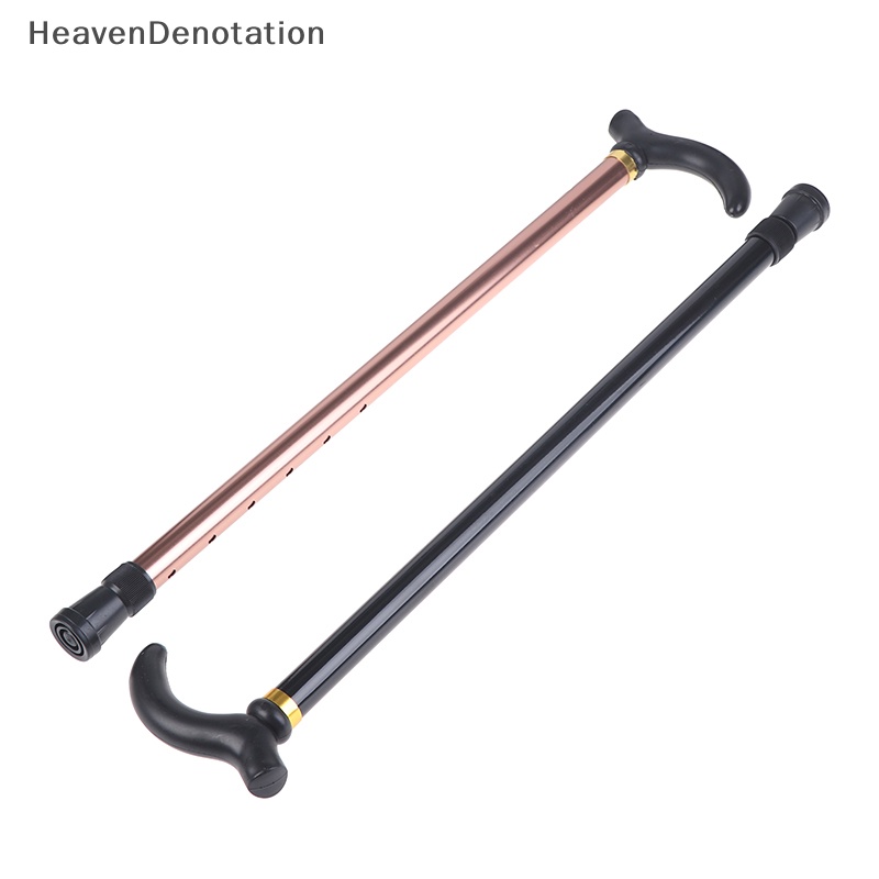 [HeavenDenotation] Tongkat Berjalan Adjustable 2bagian Stabil Anti Selip Kruk Orang Tua Hiking Cane HDV