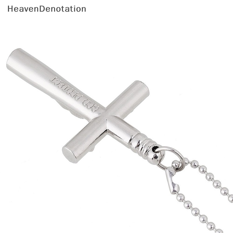 [HeavenDenotation] Salib Yesus 6mm Drum Kunci Dengan Rantai Kalung Drum Tuning Key Metal Tuning Wrench HDV