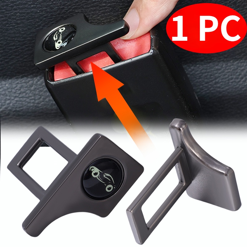 Klip Klip Extension Pengaman Mobil Tahan Debu Tahan Lama Plug/ Universal Glow Safety Belt Insert Buckle Aksesoris Interior Mobil