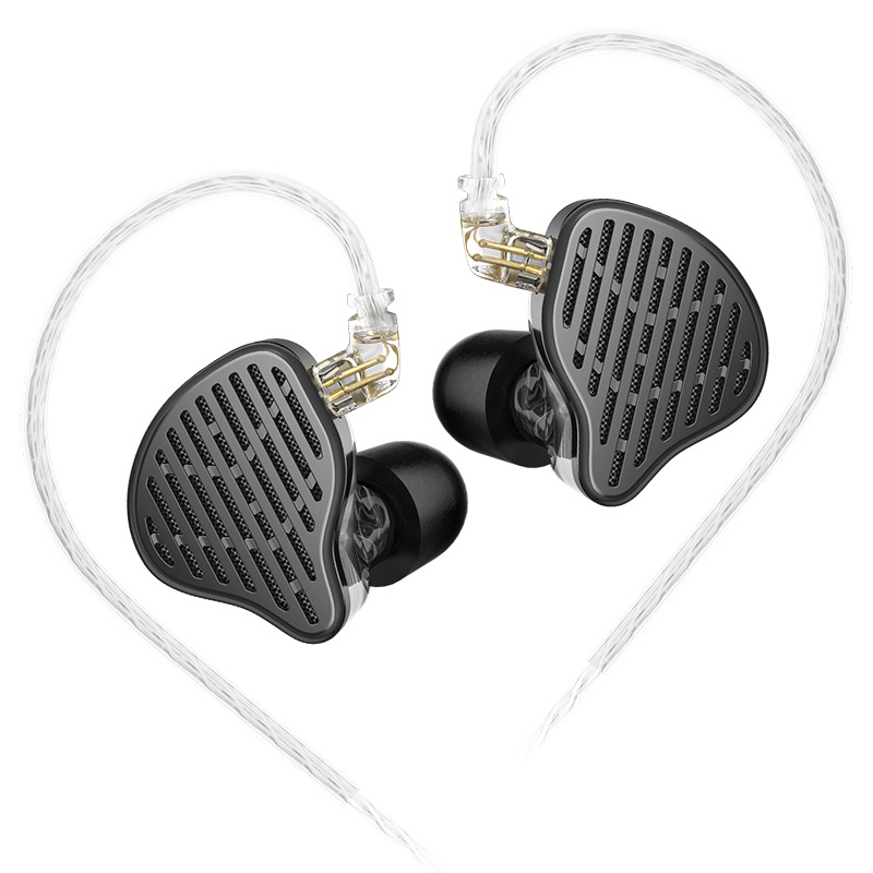 Kz X HBB PR2 Planar HiFi Metal Earphone In-Ear DJ Music Orthodinamic Headset Earbuds Sport Headphone