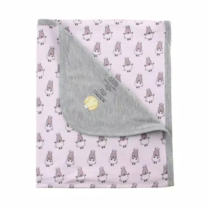 Baabaa Sheep Double Layer Blanket Pink