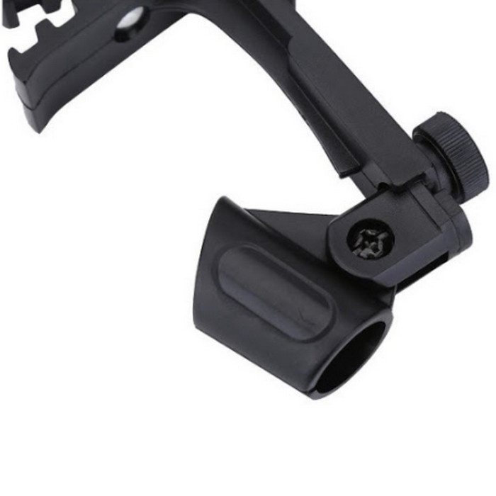 Mic Microphone Holder Mount Clamp Penahan Snare Drum Clip On Rim Shock