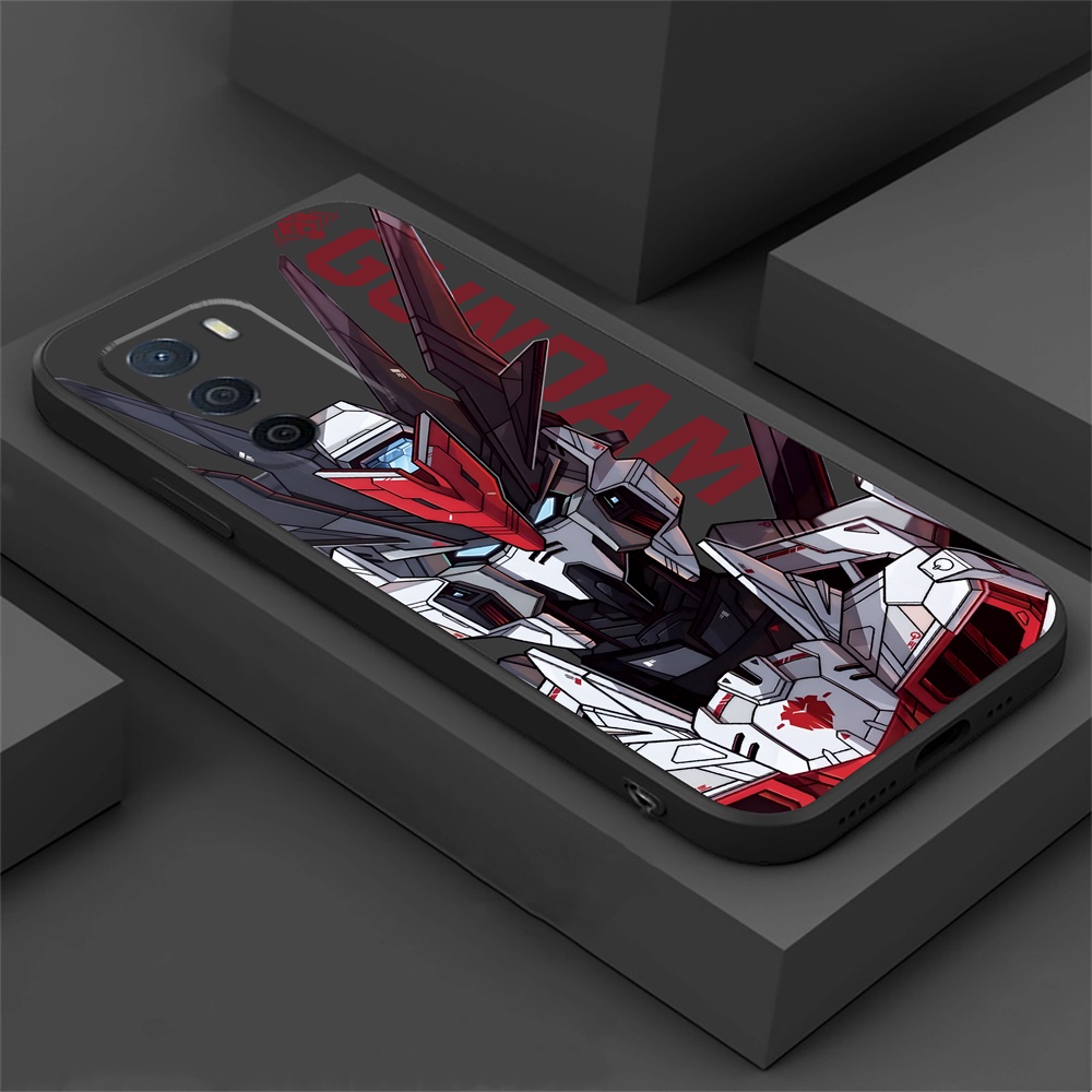 Oppo A78 Reno 8T A17 A57 2022 A15 A16 A16K A54 A53 A12 A5S A7 A3S A11k A52 A92 A94 A37 F9 5F A1K A31 A8 A55 C1 Anime Keren Gundam Soft Silicone Case Cover HOSTR