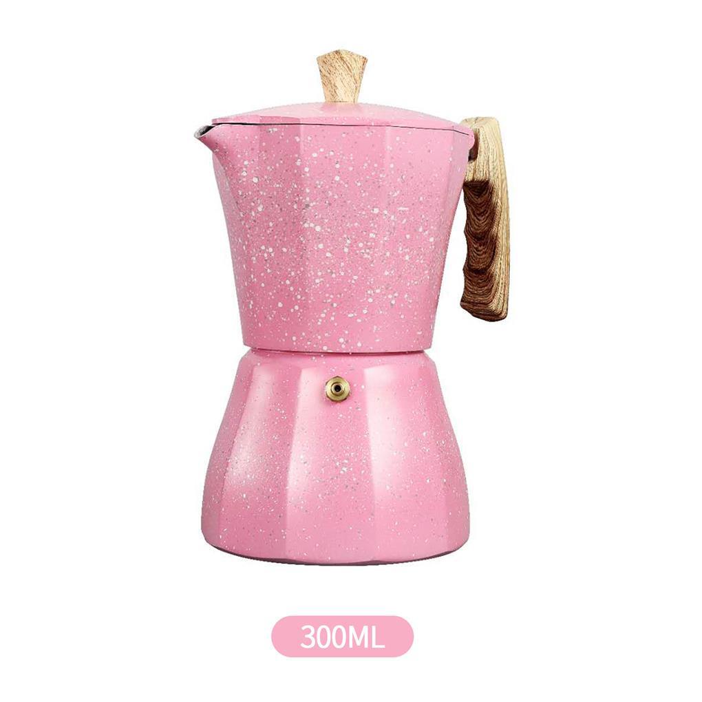 150 /300ml Pembuat Kopi Aluminium Ala Itali Moka Pot Classic Kettle Percolator Stovetop Alat Rumah Outdoor Cafe