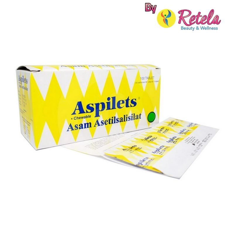 ASPILETS CHEWABLE 80MG 1 STRIP 10 TABLET