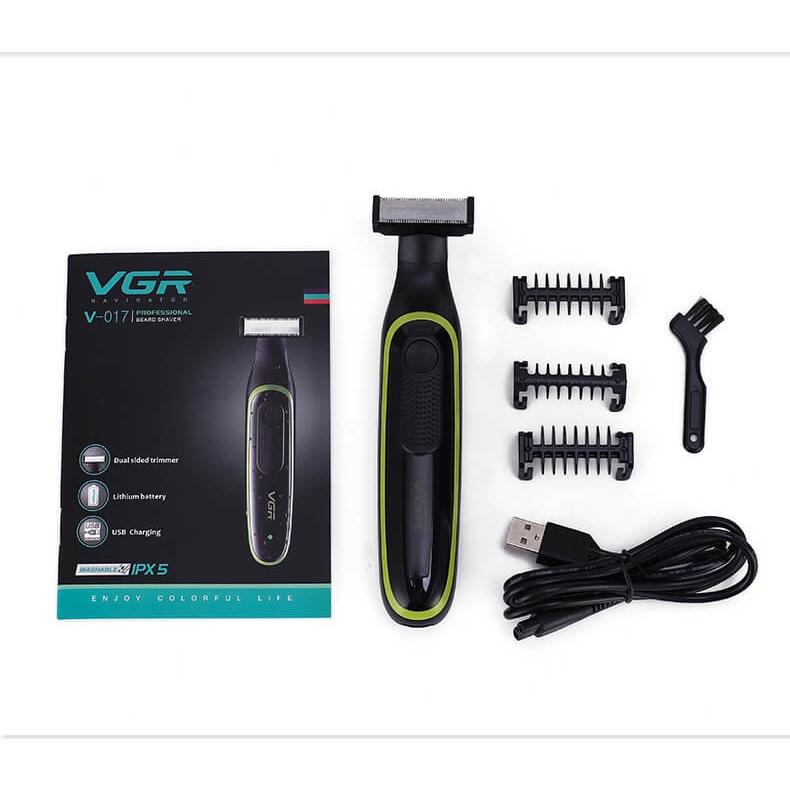 AKN88 - VOYAGER VGR V-017 Beard Shaver Pencukur Jenggot Alt KEMEI WMARK