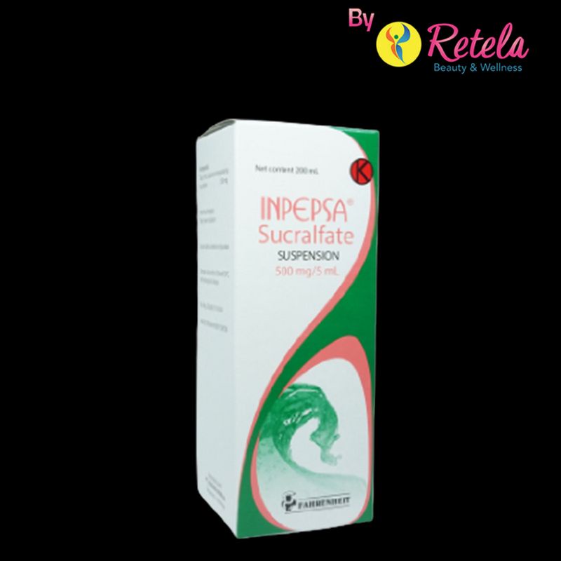 INPEPSA SYRUP 200ML ( Sucralfate 500 mg ) / Tukak Lambung