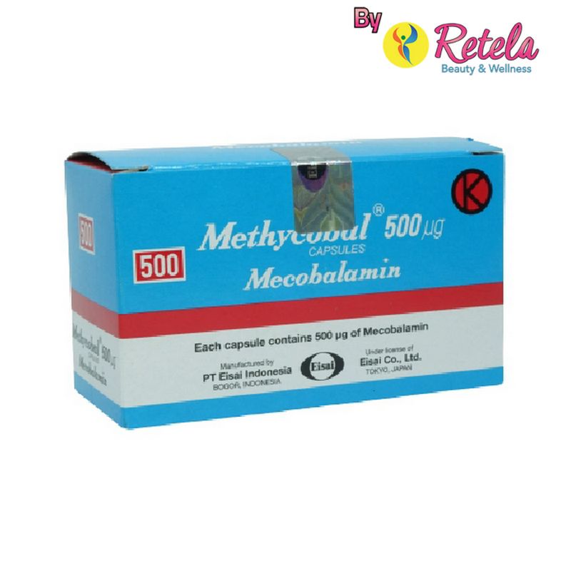 METHYCOBAL 500MCG 1 STRIP 10 CAPSUL ( Mecobalamin 500 mcg )