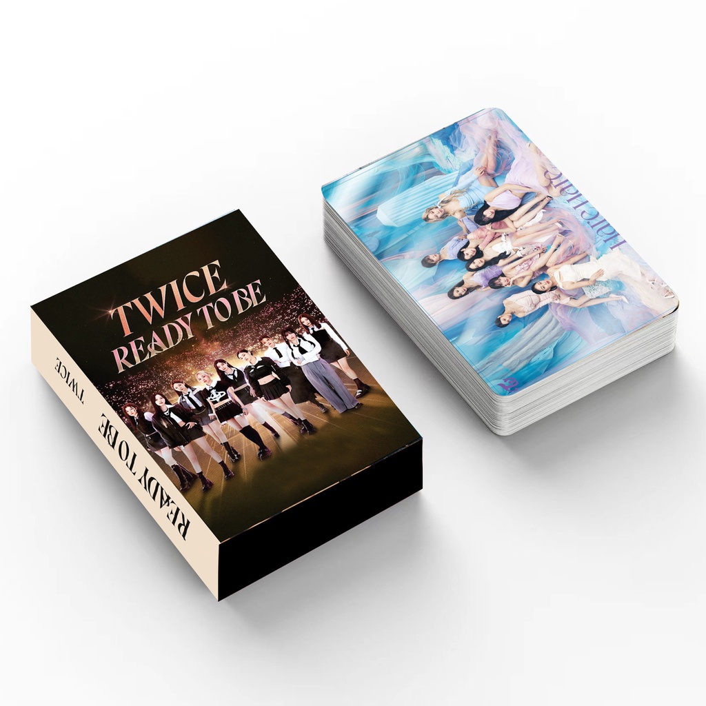 55pcs /box Twice2023Album HARE HARE Photocards Siap Jadi Kartu Lomo Kpop Postcards
