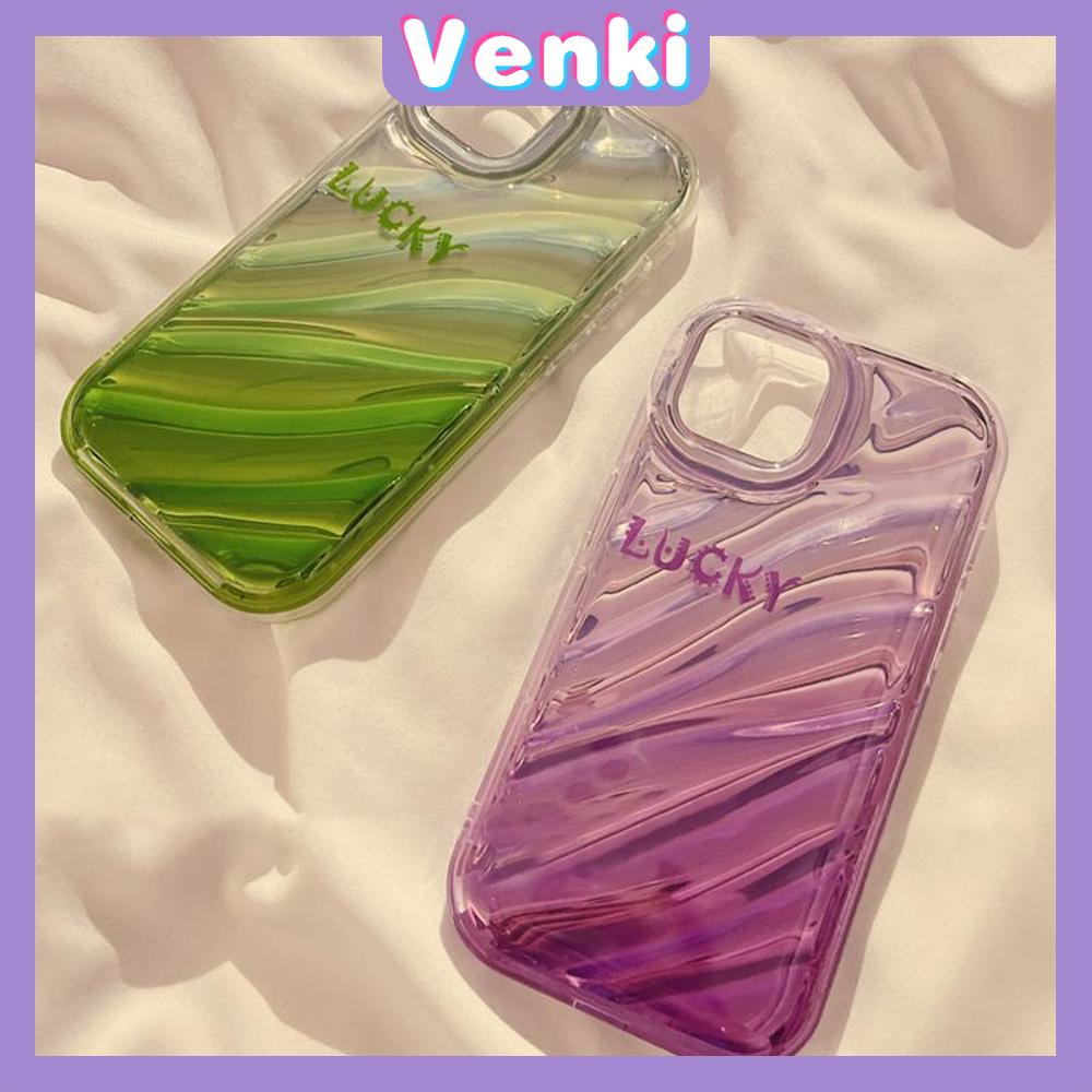 Venki - Untuk Iphone11 iPhone Case Laser Reflektif Bening Casing Ponsel TPU Lembut Shockproof Airbag Ponsel Simple Multicolor Kompatibel Dengan Iphone14 13 Pro Max 12 Pro Max XR Xs7