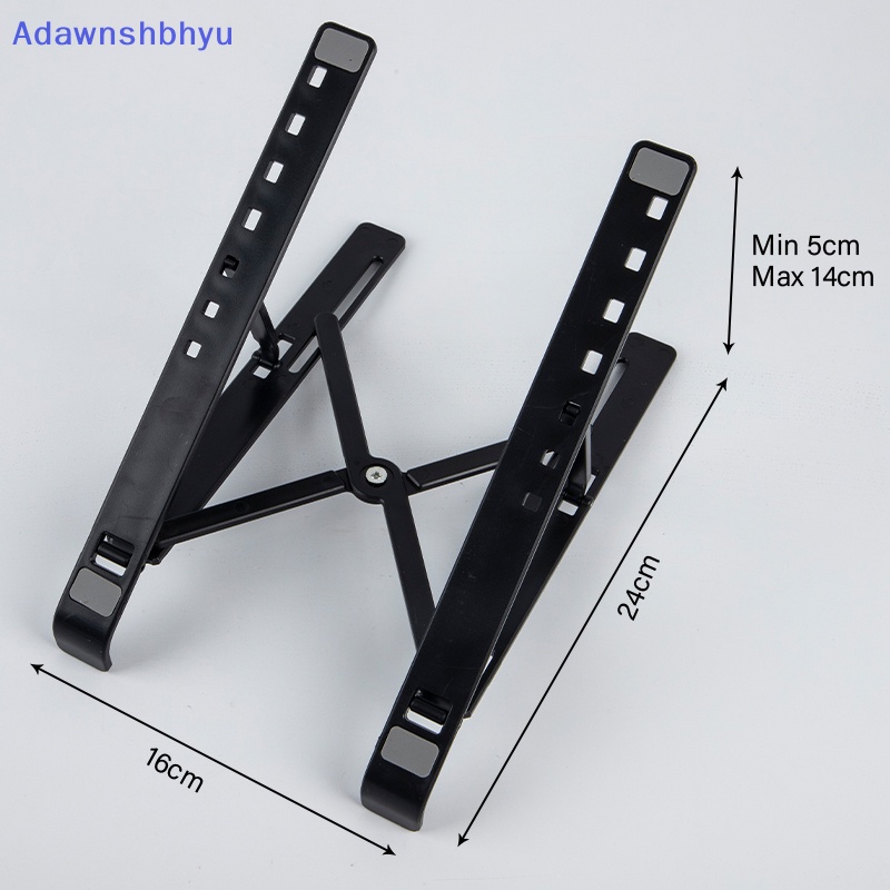 Adhyu Laptop Stand Portable Notebook Holder Adjustable Tablet Berventilasi Lipat ID