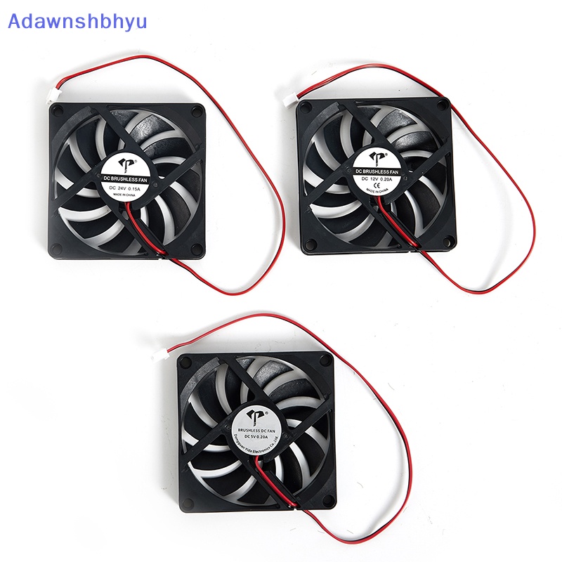 Adhyu Brushless Cooling Fan 8010kipas Pendingin 5V 12V 24V 2pin 80x80x10mm Heatsink ID