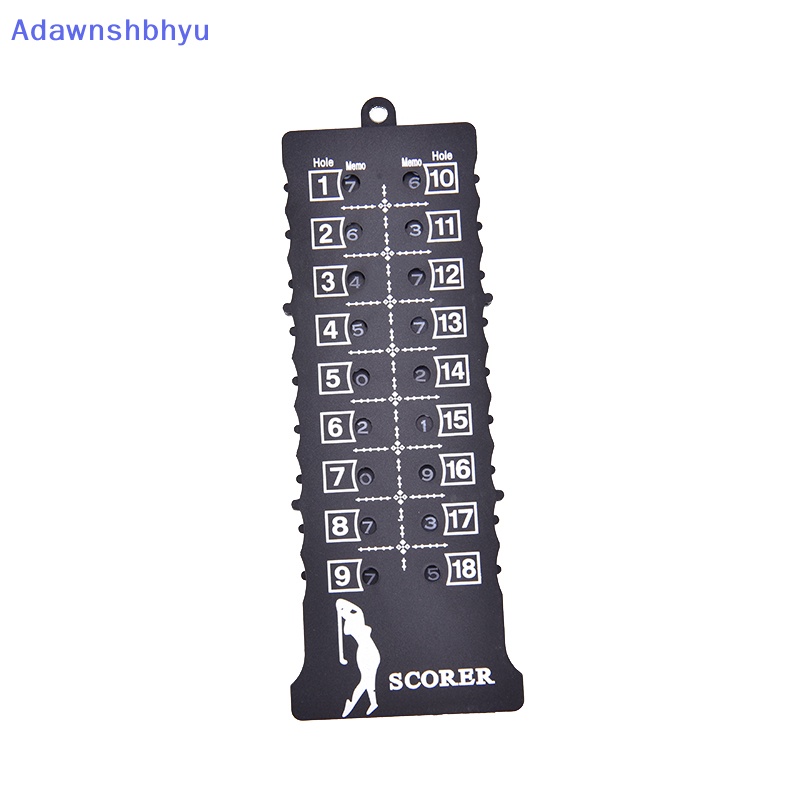 Adhyu 18lubang Golf Stroke Putt Score Card Counter Indikator Penghitung Skor Golf ID