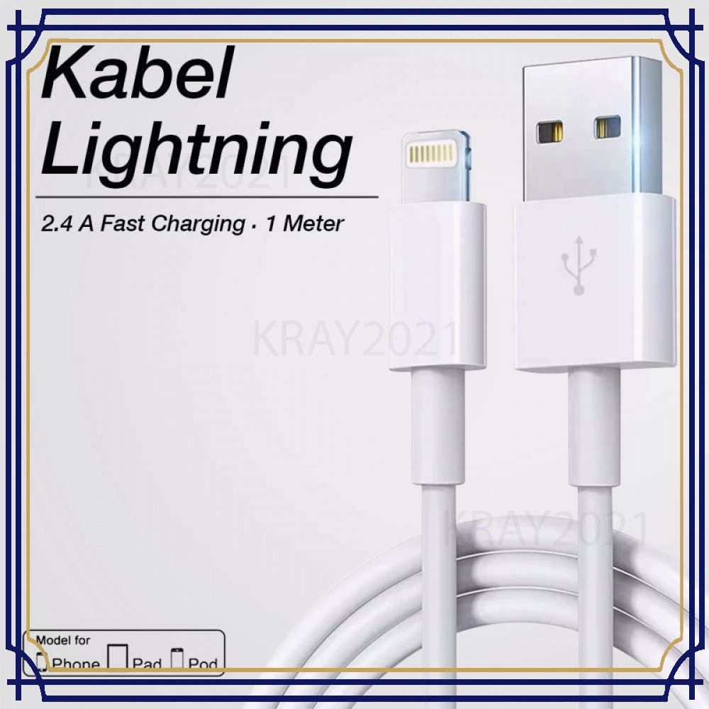 Kabel Charger Lightning Multiple Strands TPE 1m -CV154