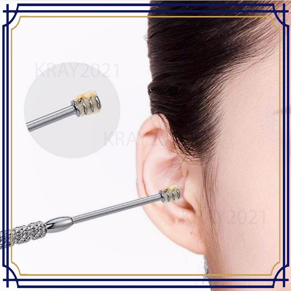 Pembersih Telinga Korek Kuping Ear Wax Picker 7 PCS