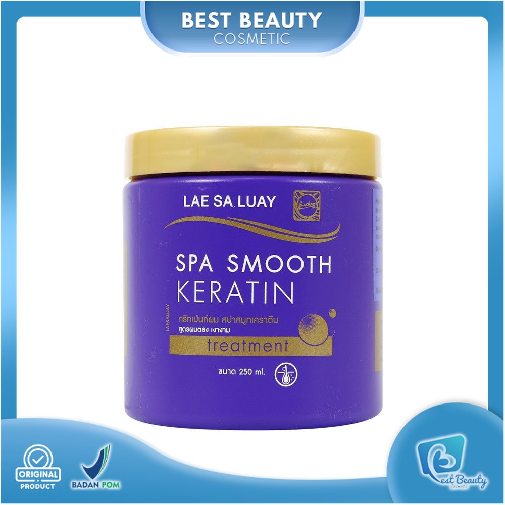 ★ BB ★ Lae Sa Luay Super Smooth Hair Spa Smooth Keratin / Masker Rambut / Creambath / Treatment