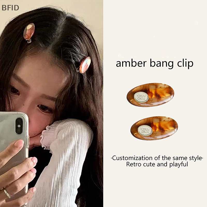 [BFID] 2pcs Klip Jepit Rambut Cakar Rambut Untuk Wanita Gadis Siswa Bando Kepiting Untuk Washface [ID]