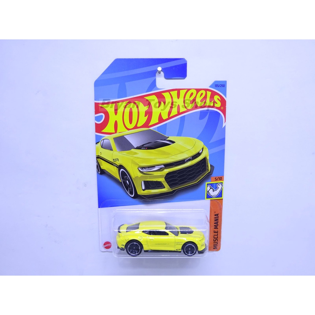 Hot Wheels ERROR TAMPO 2017 Camaro ZL1 Kuning