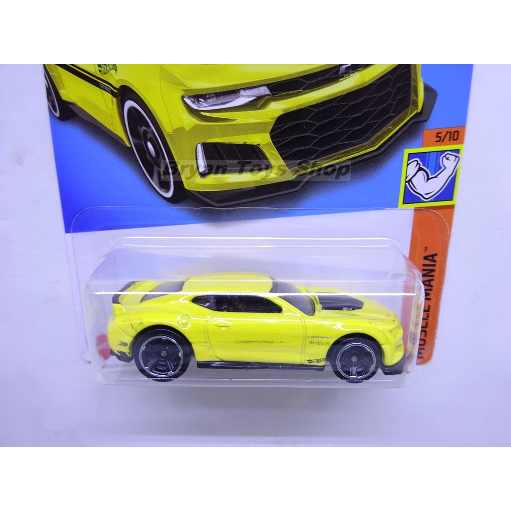 Hot Wheels ERROR TAMPO 2017 Camaro ZL1 Kuning