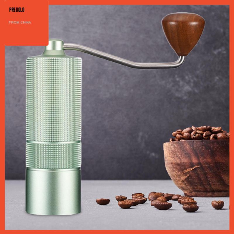 [Predolo] Grinder Kopi Manual Stainless Steel Conical Burr Untuk Drip Coffee Pour over