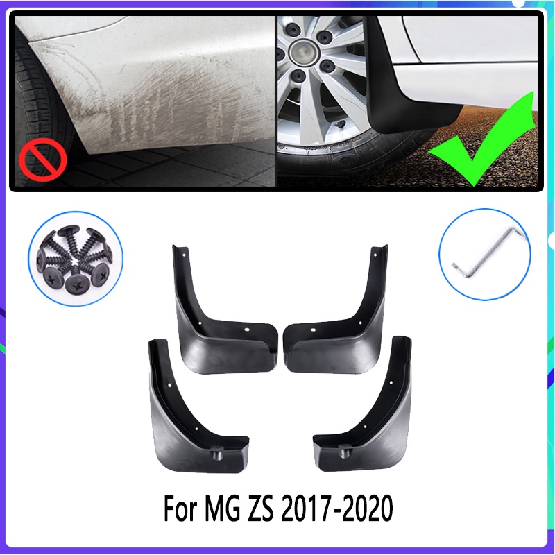 4pcs Flaps Lumpur Mobil Untuk MG ZS MGZS 2017 2018 2019 2020 2021 2022 Auto Mudguard Splash Guards Fender Mudflaps Aksesoris Otomatis