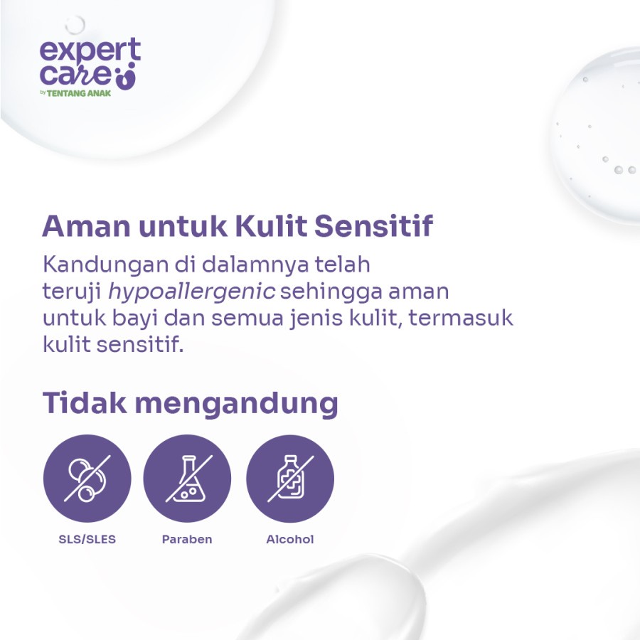 Expert Care - Gentle Shampoo &amp; Body Wash Kulit Sensitif &amp; Normal 250mL