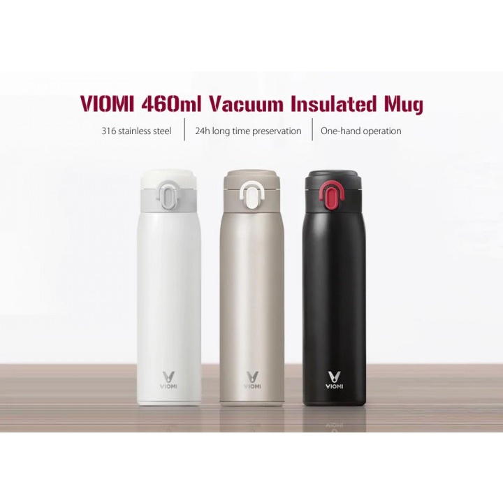 Stainless Steel Thermos Flask 460ml - Botol Termos VIOMI